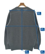 WIM NEELS（ウイムニールス）ニット・セーター グレー サイズ:40(M位) メンズ/2200650285057