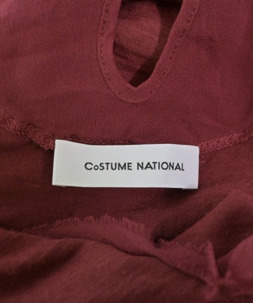 CoSTUME NATIONAL（コスチュームナショナル）Tシャツ・カットソー 赤 サイズ:38(S位) レディース/2200698554016