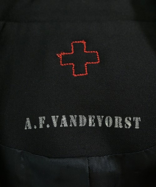 A.F.VANDEVORST（エーエフヴァンデヴォースト）ジャケット 黒 サイズ:34(XXS位) レディース/2200735238022