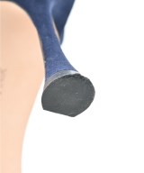 MANOLO BLAHNIK（マノロ　ブラニク）サンダル 紺 サイズ:EU37 1/2(24cm位) レディース/2200635584045