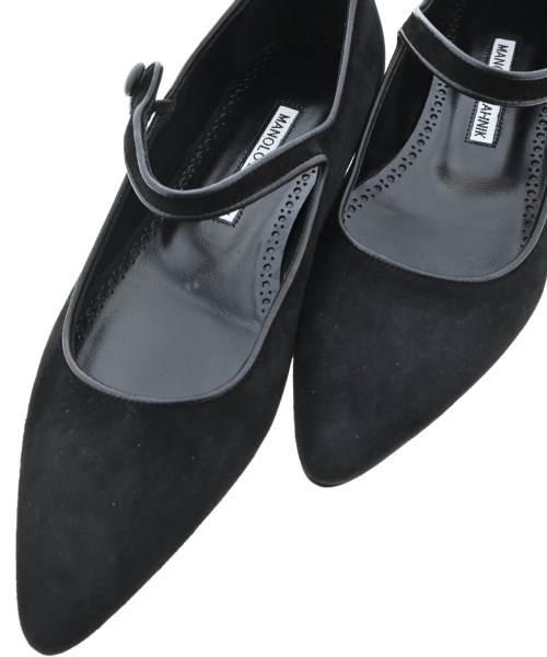MANOLO BLAHNIK（マノロ　ブラニク）バレエシューズ/オペラシューズ 黒 サイズ:EU36(22.5cm位) レディース/2200612995055