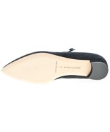 MANOLO BLAHNIK（マノロ　ブラニク）バレエシューズ/オペラシューズ 黒 サイズ:EU36(22.5cm位) レディース/2200612995055