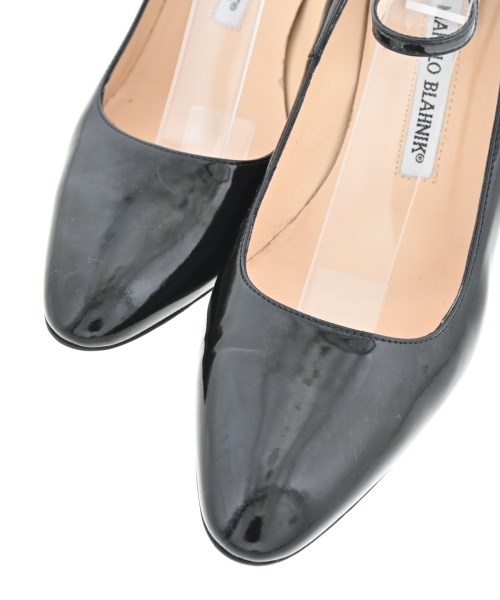 MANOLO BLAHNIK（マノロ　ブラニク）パンプス 黒 サイズ:EU38(24.5cm位) レディース/2200640526023
