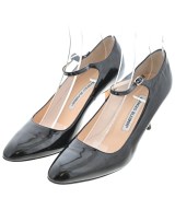 MANOLO BLAHNIK（マノロ　ブラニク）パンプス 黒 サイズ:EU38(24.5cm位) レディース/2200640526023