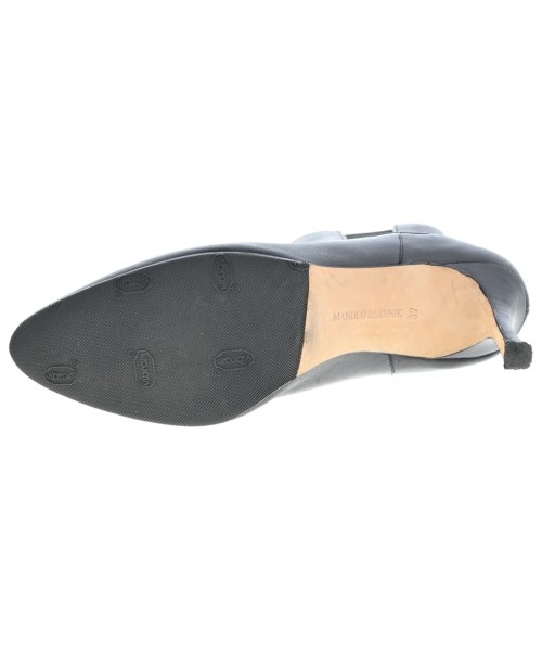 MANOLO BLAHNIK（マノロ　ブラニク）ブーツ 黒 サイズ:EU37(23.5cm位) レディース/2200627044205