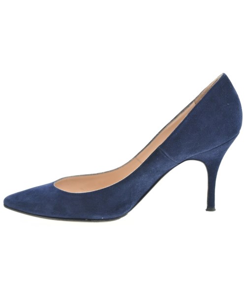 MANOLO BLAHNIK（マノロ　ブラニク）パンプス 紺 サイズ:EU38(24.5cm位) レディース/2200643157149