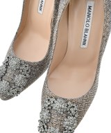 MANOLO BLAHNIK（マノロ　ブラニク）パンプス シルバー サイズ:EU36 1/2(23cm位) レディース/2200634833045