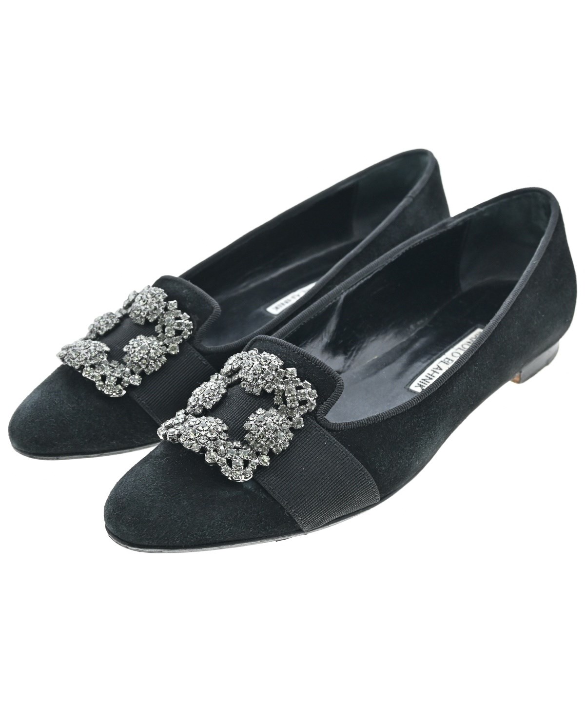 MANOLO BLAHNIK（マノロ ブラニク）バレエシューズ/オペラシューズ 黒