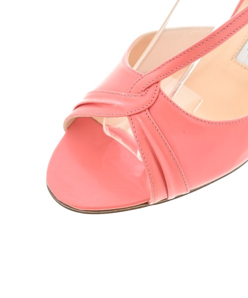 MANOLO BLAHNIK（マノロ　ブラニク）サンダル ピンク サイズ:EU34 1/2(21cm位) レディース/2200600136125