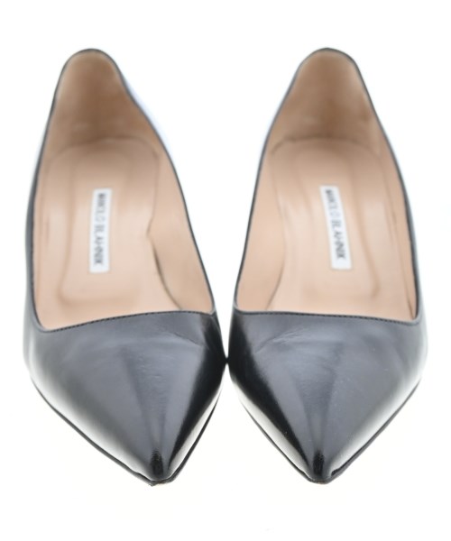 MANOLO BLAHNIK（マノロ　ブラニク）パンプス 黒 サイズ:EU38(24.5cm位) レディース/2200611842039