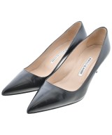 MANOLO BLAHNIK（マノロ　ブラニク）パンプス 黒 サイズ:EU38(24.5cm位) レディース/2200611842039