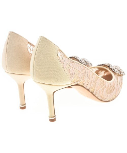 MANOLO BLAHNIK（マノロ　ブラニク）パンプス ベージュ サイズ:EU36(22.5cm位) レディース/2200621805017