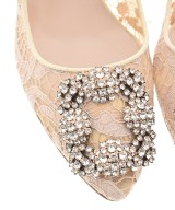 MANOLO BLAHNIK（マノロ　ブラニク）パンプス ベージュ サイズ:EU36(22.5cm位) レディース/2200621805017