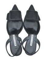 MANOLO BLAHNIK（マノロ　ブラニク）パンプス 黒 サイズ:EU35(21.5cm位) レディース/2200610042072