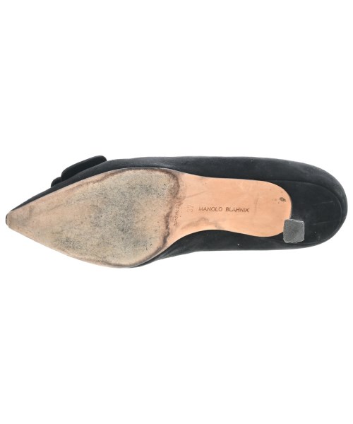 MANOLO BLAHNIK（マノロ　ブラニク）パンプス 黒 サイズ:EU37(23.5cm位) レディース/2200623900086