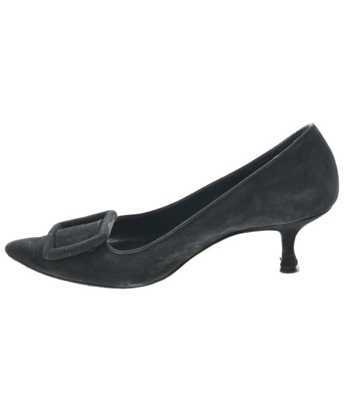 MANOLO BLAHNIK（マノロ　ブラニク）パンプス 黒 サイズ:EU37(23.5cm位) レディース/2200623900086