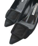 MANOLO BLAHNIK（マノロ　ブラニク）パンプス 黒 サイズ:EU37(23.5cm位) レディース/2200623900086