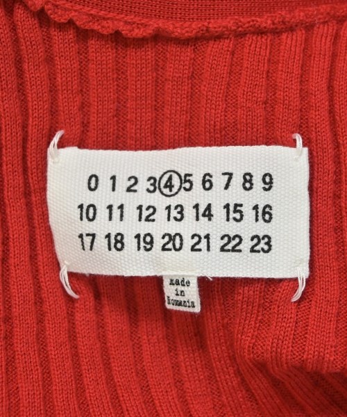 Maison Margiela（メゾンマルジェラ）カーディガン 赤 サイズ:-(XS位) レディース/2200628613011