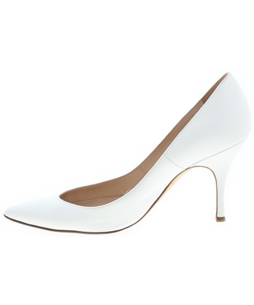 MANOLO BLAHNIK（マノロ　ブラニク）パンプス 白 サイズ:EU36(22.5cm位) レディース/2200628794055