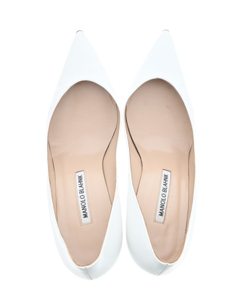 MANOLO BLAHNIK（マノロ　ブラニク）パンプス 白 サイズ:EU36(22.5cm位) レディース/2200628794055