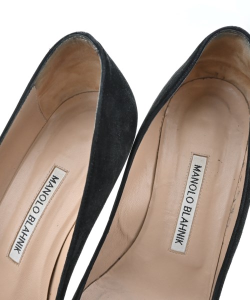 MANOLO BLAHNIK（マノロ　ブラニク）パンプス 黒 サイズ:EU37 1/2(24cm位) レディース/2200629236189