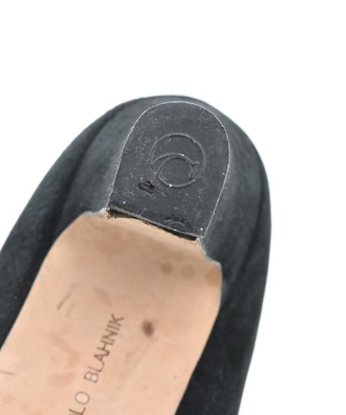 MANOLO BLAHNIK（マノロ　ブラニク）パンプス 黒 サイズ:EU37 1/2(24cm位) レディース/2200629236189