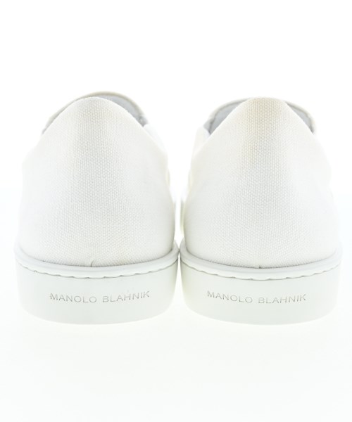 MANOLO BLAHNIK（マノロ　ブラニク）スニーカー 白 サイズ:UK6 1/2(25cm位) メンズ/2200629605022