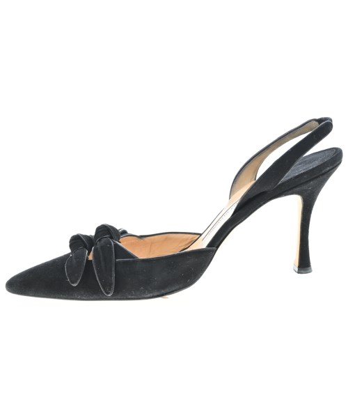MANOLO BLAHNIK（マノロ　ブラニク）パンプス 黒 サイズ:EU37 1/2(24cm位) レディース/2200619171452