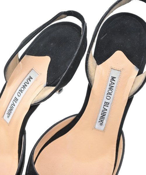 MANOLO BLAHNIK（マノロ　ブラニク）パンプス 黒 サイズ:EU37 1/2(24cm位) レディース/2200619171452
