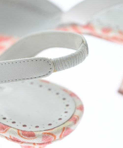 MANOLO BLAHNIK（マノロ　ブラニク）サンダル 白 サイズ:EU37(23.5cm位) レディース/2200631204756