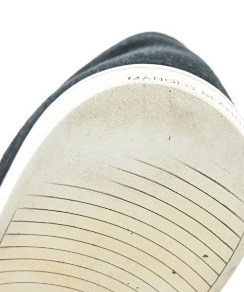 MANOLO BLAHNIK（マノロ　ブラニク）スニーカー 黒 サイズ:UK7(25.5cm位) メンズ/2200633960148