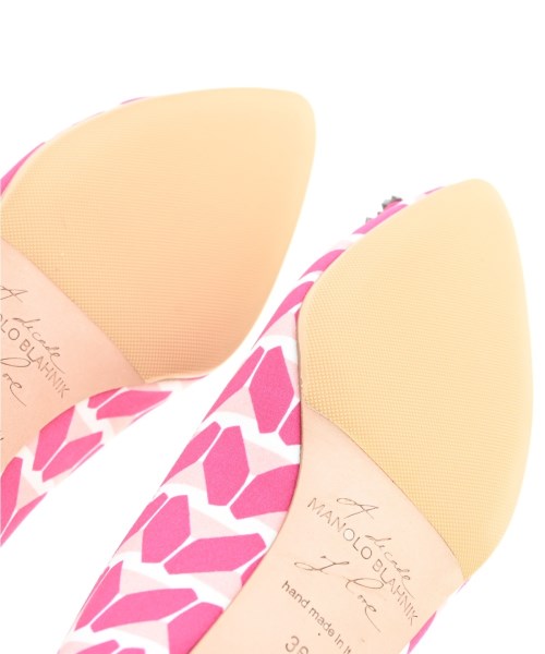 MANOLO BLAHNIK（マノロ　ブラニク）パンプス ピンク サイズ:EU36 1/2(23cm位) レディース/2200605995604