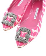 MANOLO BLAHNIK（マノロ　ブラニク）パンプス ピンク サイズ:EU36 1/2(23cm位) レディース/2200605995604
