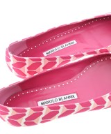 MANOLO BLAHNIK（マノロ　ブラニク）パンプス ピンク サイズ:EU36 1/2(23cm位) レディース/2200605995604