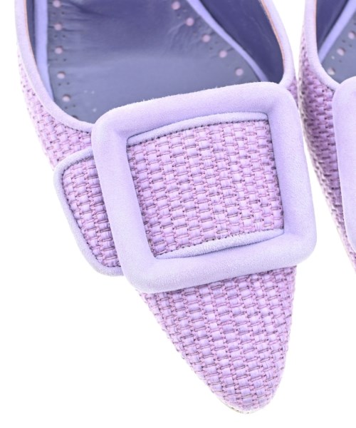 MANOLO BLAHNIK（マノロ　ブラニク）パンプス 紫 サイズ:EU36 1/2(23cm位) レディース/2200609861097