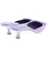 MANOLO BLAHNIK（マノロ　ブラニク）パンプス 紫 サイズ:EU36 1/2(23cm位) レディース/2200609861097