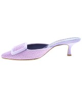 MANOLO BLAHNIK（マノロ　ブラニク）パンプス 紫 サイズ:EU36 1/2(23cm位) レディース/2200609861097