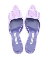 MANOLO BLAHNIK（マノロ　ブラニク）パンプス 紫 サイズ:EU36 1/2(23cm位) レディース/2200609861097