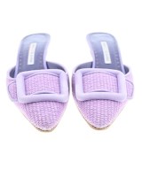 MANOLO BLAHNIK（マノロ　ブラニク）パンプス 紫 サイズ:EU36 1/2(23cm位) レディース/2200609861097