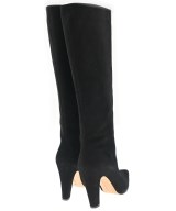 MANOLO BLAHNIK（マノロ　ブラニク）ブーツ 黒 サイズ:EU38(24.5cm位) レディース/2200607985054
