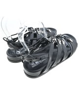 MANOLO BLAHNIK（マノロ　ブラニク）サンダル 黒 サイズ:EU38(24.5cm位) レディース/2200610704529