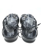 MANOLO BLAHNIK（マノロ　ブラニク）サンダル 黒 サイズ:EU38(24.5cm位) レディース/2200610704529