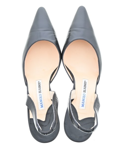 MANOLO BLAHNIK（マノロ　ブラニク）パンプス 黒 サイズ:EU37(23.5cm位) レディース/2200612000254