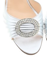 MANOLO BLAHNIK（マノロ　ブラニク）サンダル シルバー サイズ:EU38 1/2(25cm位) レディース/2200615916491
