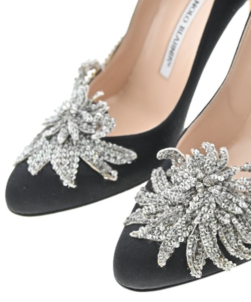 MANOLO BLAHNIK（マノロ　ブラニク）パンプス 黒 サイズ:EU35 1/2(22cm位) レディース/2200608328072