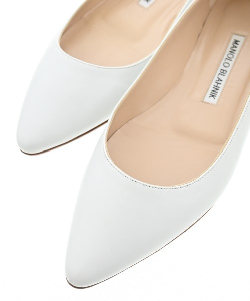 MANOLO BLAHNIK（マノロ　ブラニク）パンプス 白 サイズ:35(22cm位) レディース/2200619362157