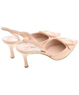 MANOLO BLAHNIK（マノロ　ブラニク）パンプス ピンク サイズ:EU37 1/2(24cm位) レディース/2200620639033