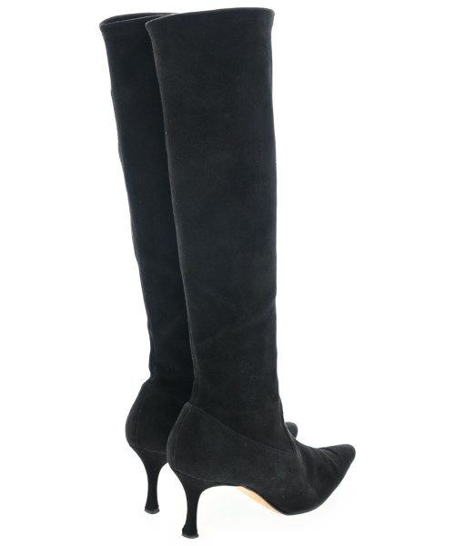 MANOLO BLAHNIK（マノロ　ブラニク）ブーツ 黒 サイズ:37 2/1(24cm位) レディース/2200604178046
