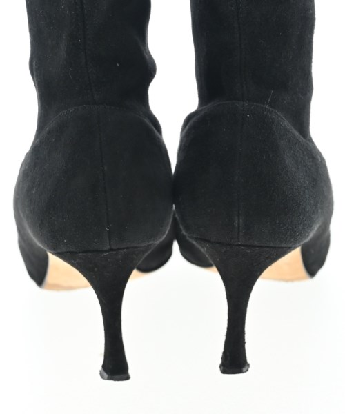 MANOLO BLAHNIK（マノロ　ブラニク）ブーツ 黒 サイズ:37 2/1(24cm位) レディース/2200604178046