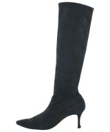 MANOLO BLAHNIK（マノロ　ブラニク）ブーツ 黒 サイズ:37 2/1(24cm位) レディース/2200604178046